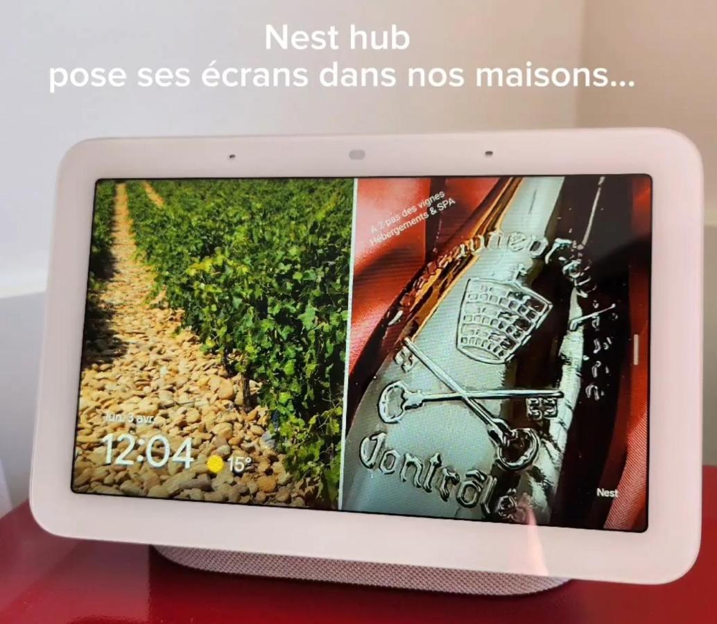 A 2 pas des vignes, hébergements et SPA à Châteauneuf du Pape, maison numéro 6 Esterno foto